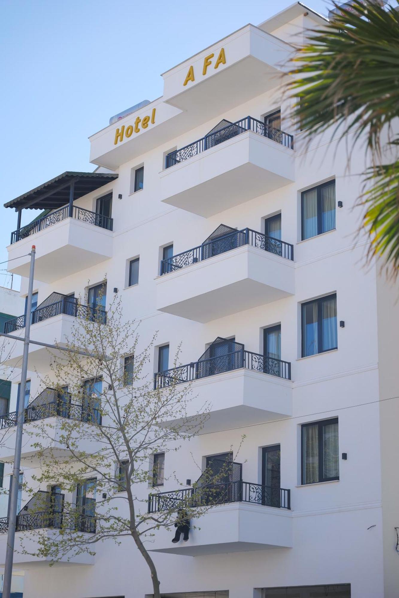 Afa Hotel Durrës Buitenkant foto